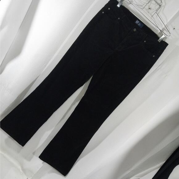 THE GAP! LUXURIOUS BLACK FINE WALE CORDUROY, FIVE POCKET PANTS, SLACKS! SZ 16T - Picture 9 of 9